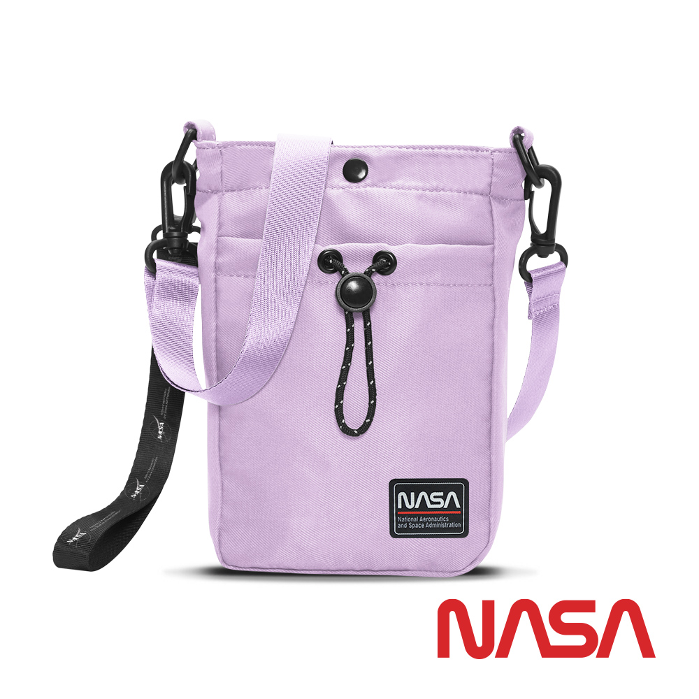 NASA SPACE 太空旅人旅行隨身包/側背包/手機包-星雲紫 NA20001