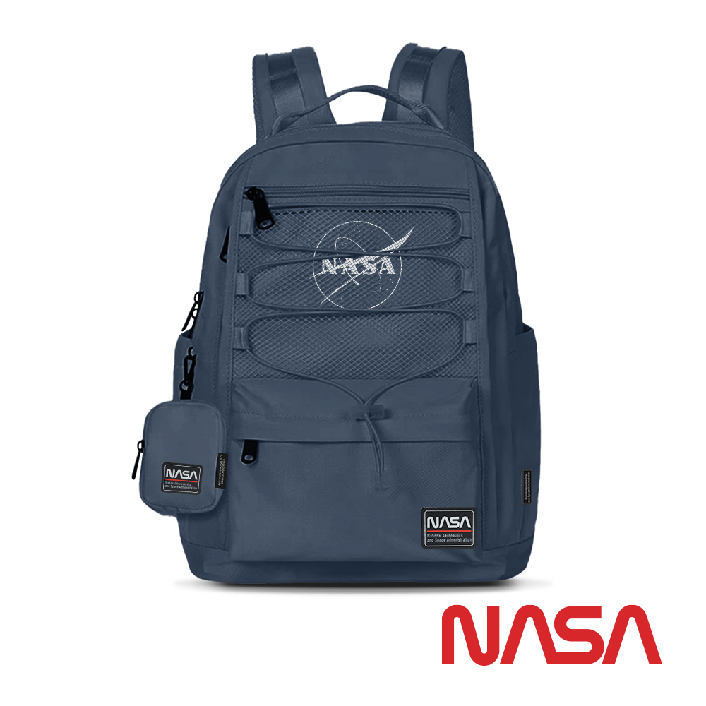 NASA SPACE太空旅人 大容量旅行後背包-午夜藍 NA20002