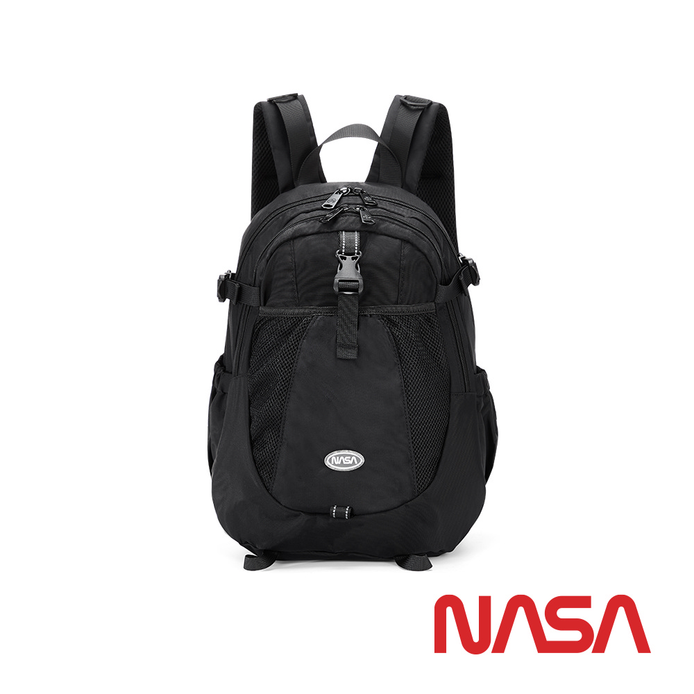 NASA SPACE 戶外運動多功能雙肩後揹包-星際黑NA20010