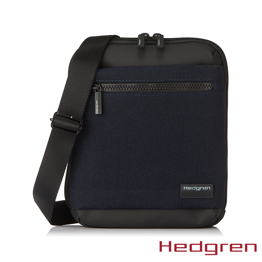 Hedgren NEXT商務系列 RFID防盜 側背扁方包 深藍