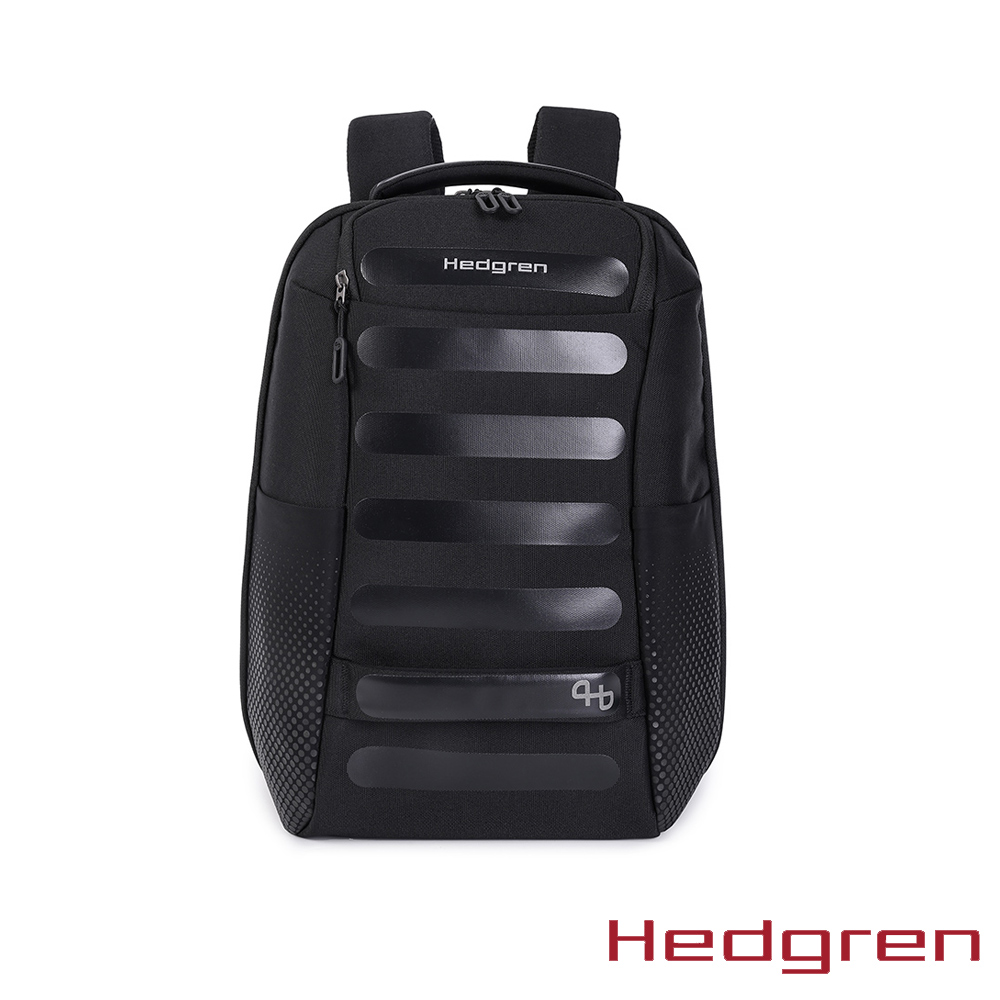 Hedgren COMBY SS系列 RFID防盜 M Size 15.6吋 雙格層 附雨套 後背包 黑色