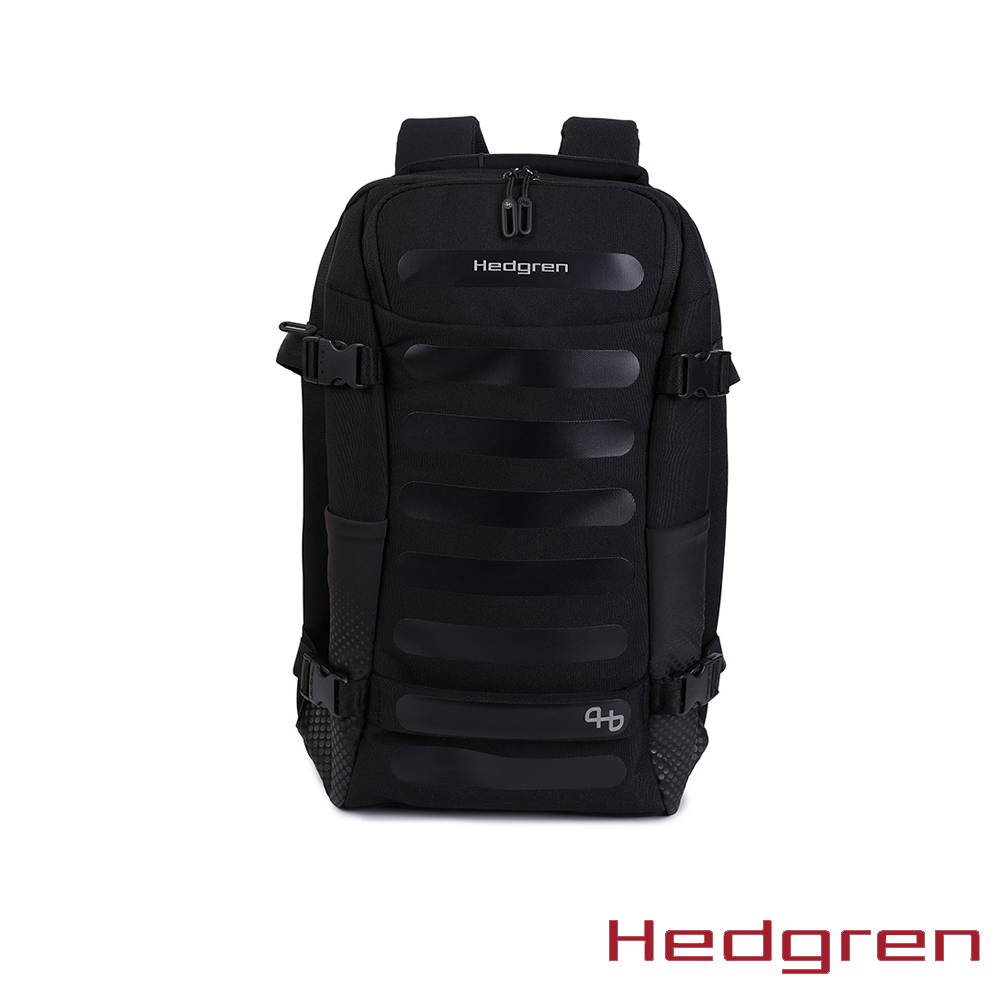 Hedgren COMBY SS系列 RFID防盜 M Size 15.6吋 附雨套 旅行後背包 黑色