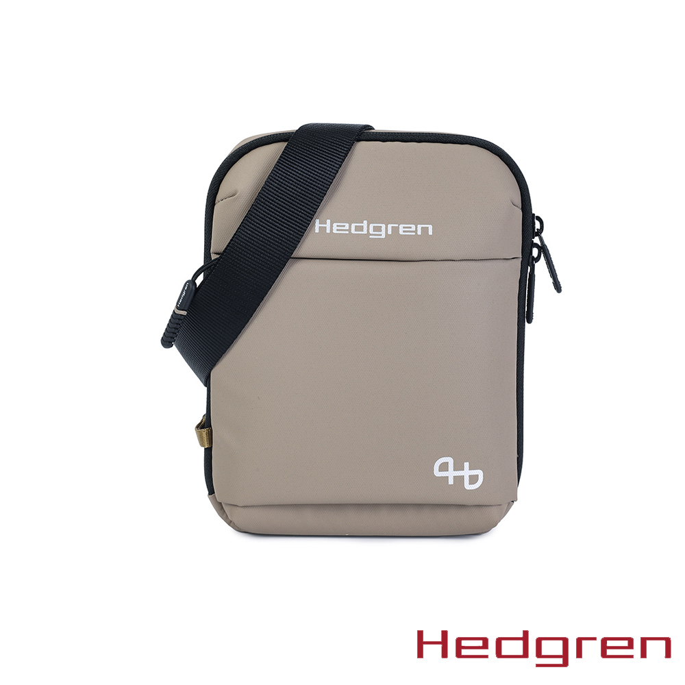Hedgren COMMUTE系列 RFID防盜 S size 9吋 小側背包 灰褐