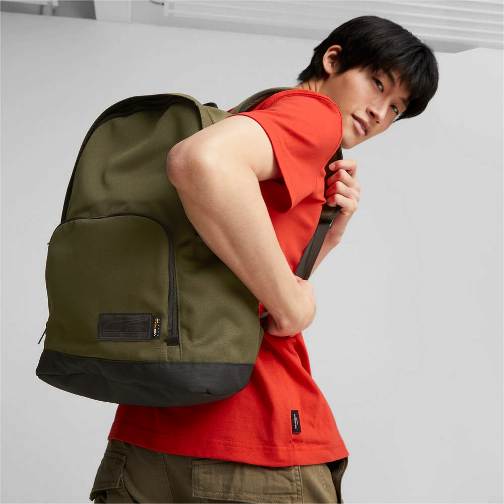 PUMA Axis 男女 後揹包 墨綠