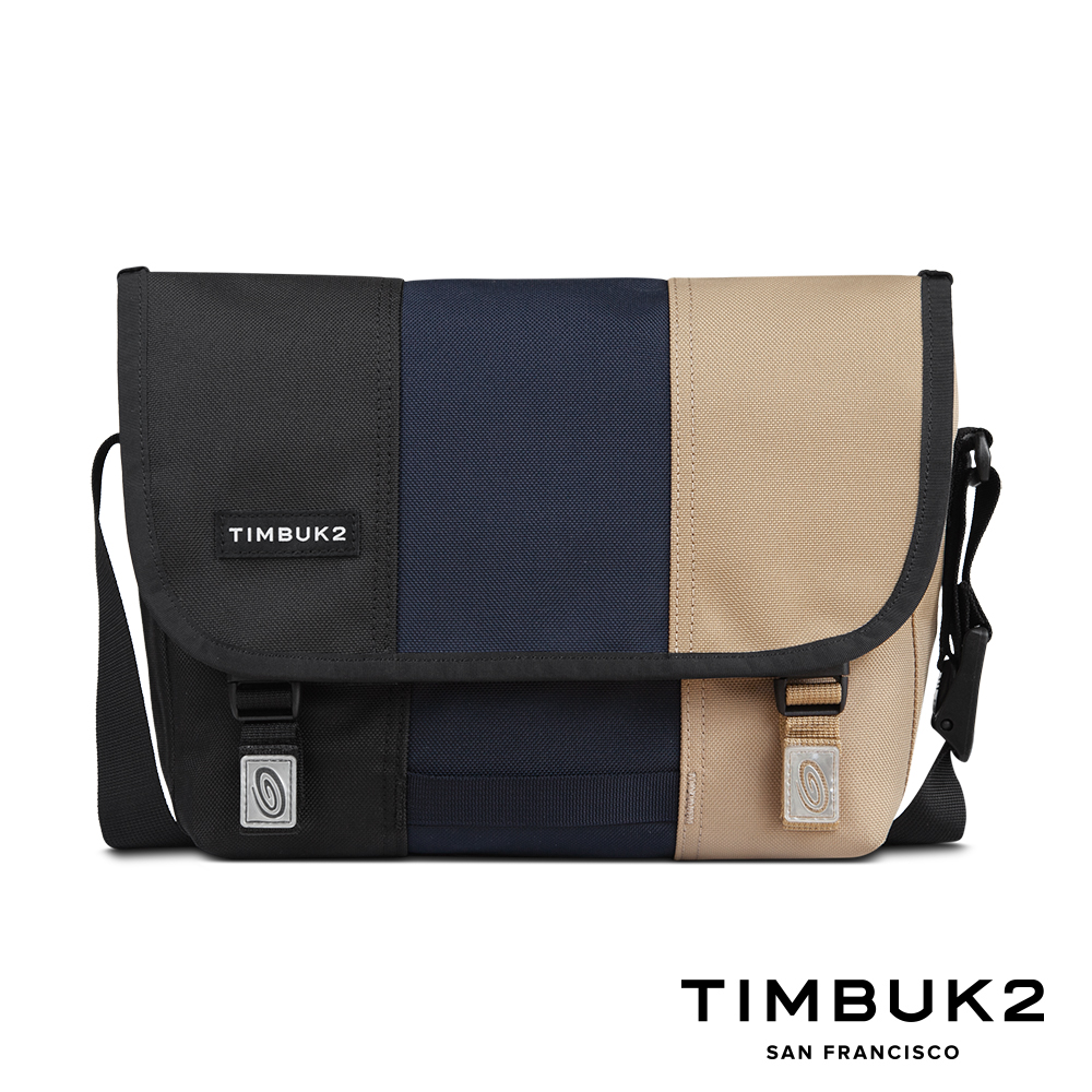 Timbuk2 Classic Messenger Cordura Eco 11 吋經典郵差包 -黑藍米拼色