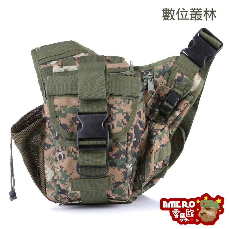 【AMERO】男包 迷彩包 腰包 側背包 工作腰包 多功能包 大容量