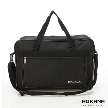 AOKANA奧卡納 戶外休閒YKK防潑水旅行袋 衣物袋(百搭黑)426