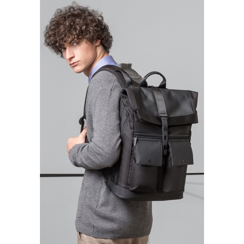 雙肩包 後背包 男生包包 素面 多功能型 男後背包 肩背包 手拿包 背包