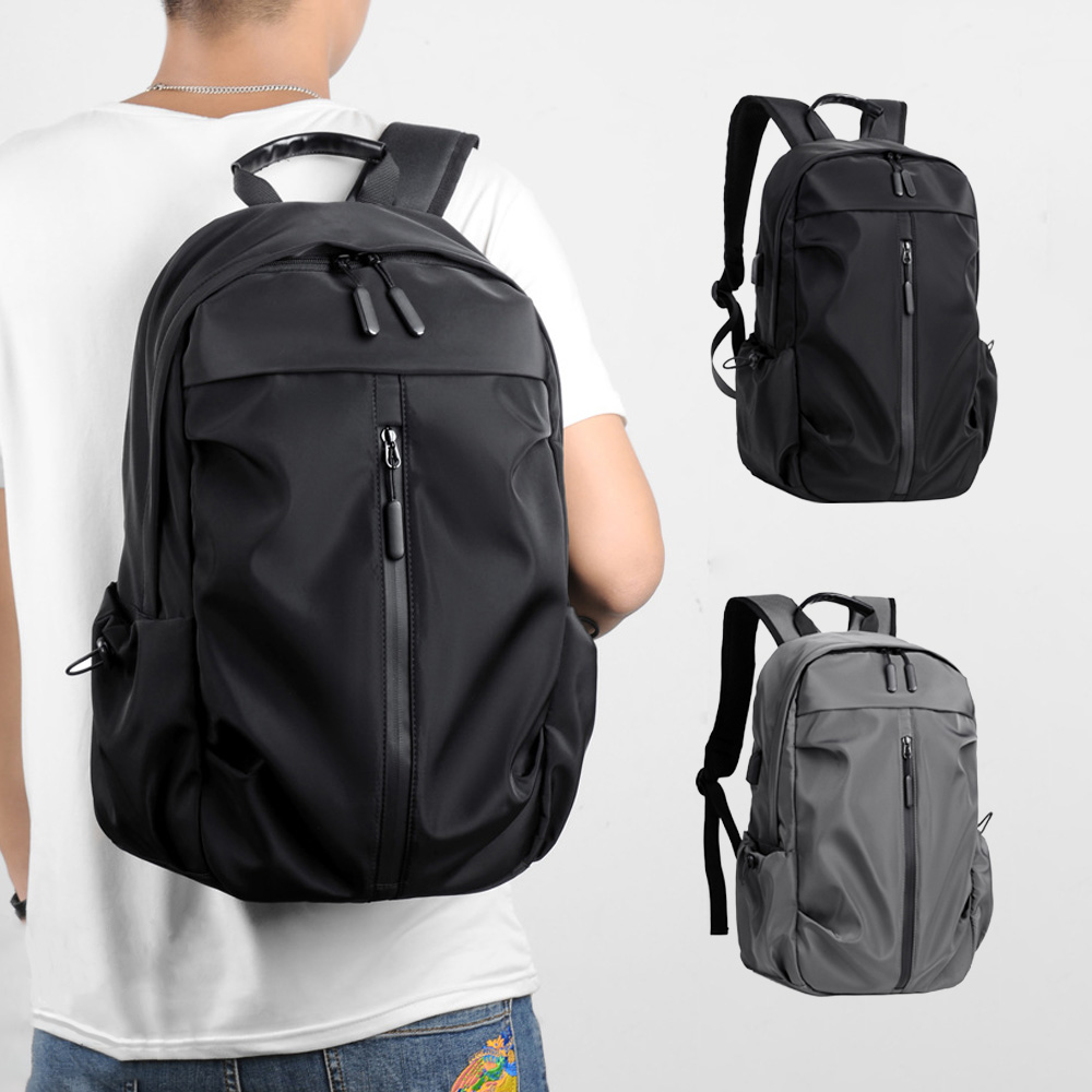 SUNORO 大容量防潑水男士後背包 商務休閒旅行雙肩包 筆電包 學生書包 行李箱掛包