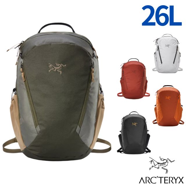 【ARCTERYX 始祖鳥】Mantis 26L 多功能耐磨休閒後揹包 X000006044-29560