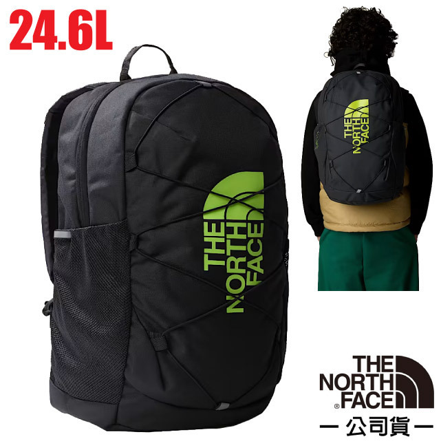 【The North Face】兒童/青少年 Youth Jester Backpack 減震透氣後揹包24.6L/52VY-AOY 瀝灰