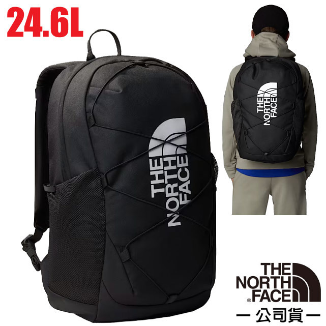 【The North Face】兒童/青少年 Youth Jester Backpack 減震透氣後揹包24.6L/52VY-JK3 黑