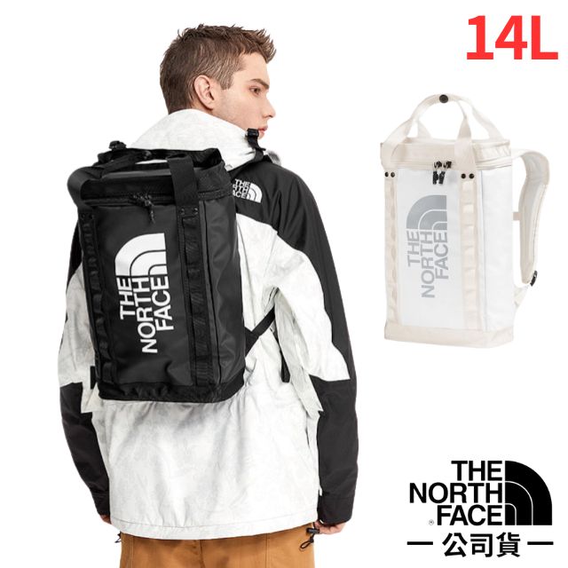 【The North Face】Explore Fusebox 多功能日用耐磨雙肩後揹包14L.電腦揹包/3KYV