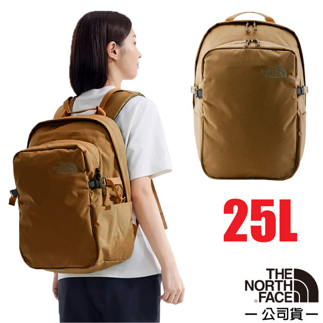 【The North Face】BTC DAYPACK 大容量日用通勤電腦揹包25L/8B1Z-5K2 拿鐵褐 DA