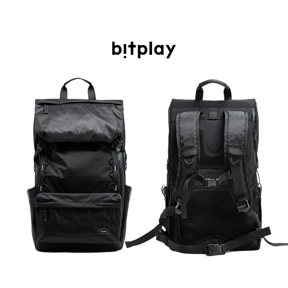 【bitplay】28L 跨境旅行後揹包-黑色