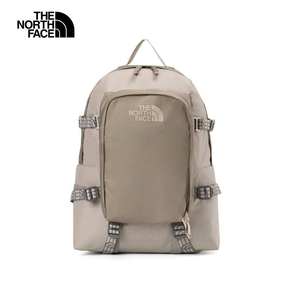 The North Face北面男女款石灰色休閒後揹包｜8DJJ7J4 筆電包/登山包