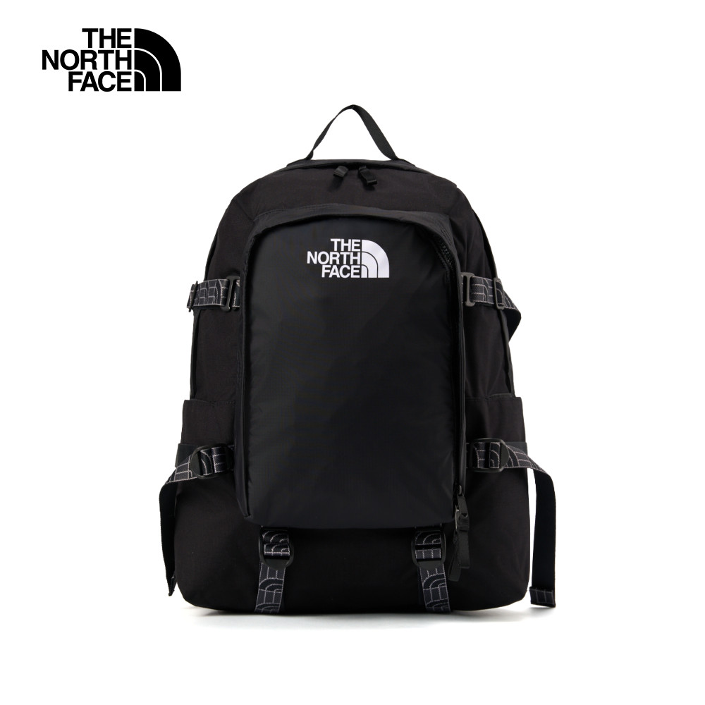 The North Face北面男女款黑色休閒後揹包｜8DJJKX7 筆電包/登山包
