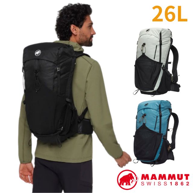 【MAMMUT 長毛象】Ducan 26L 輕量登山健行日用揹包/2530-01260