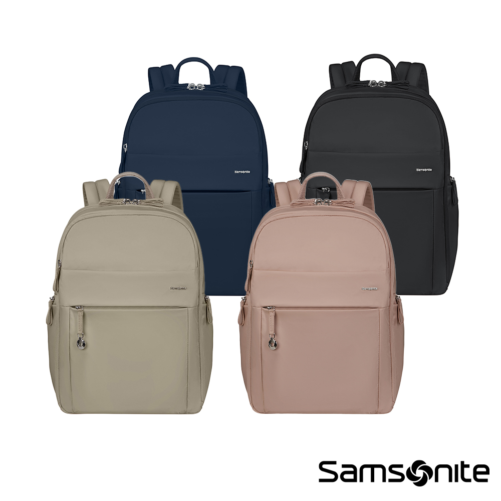 Samsonite新秀麗 MOVE 5.0 經典時尚輕量大容量筆電後揹包/女包/雙肩包 14吋(多色可選)
