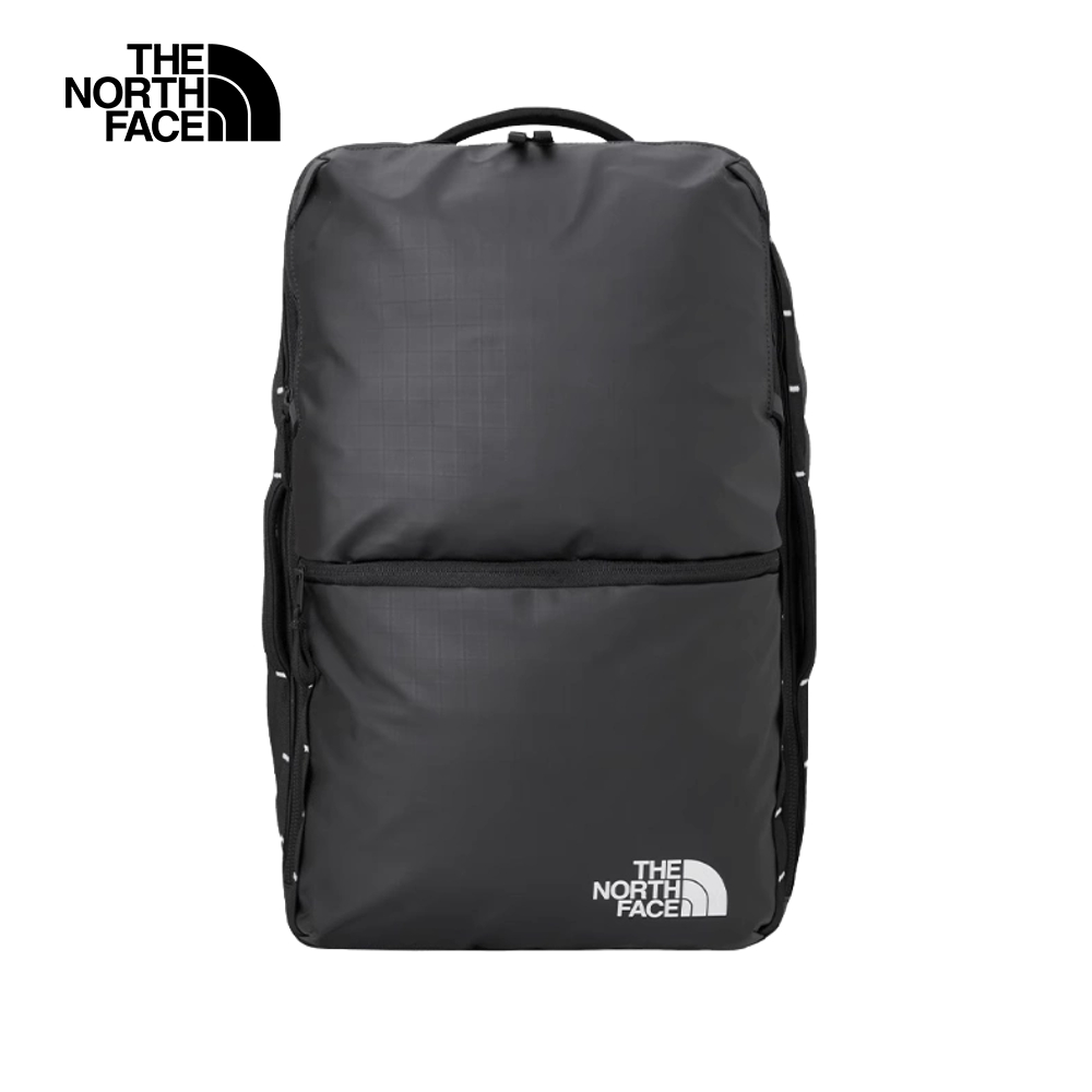 The North Face北面男女款黑色DWR防潑水休閒後揹包｜81DNKT0 筆電包/登山包