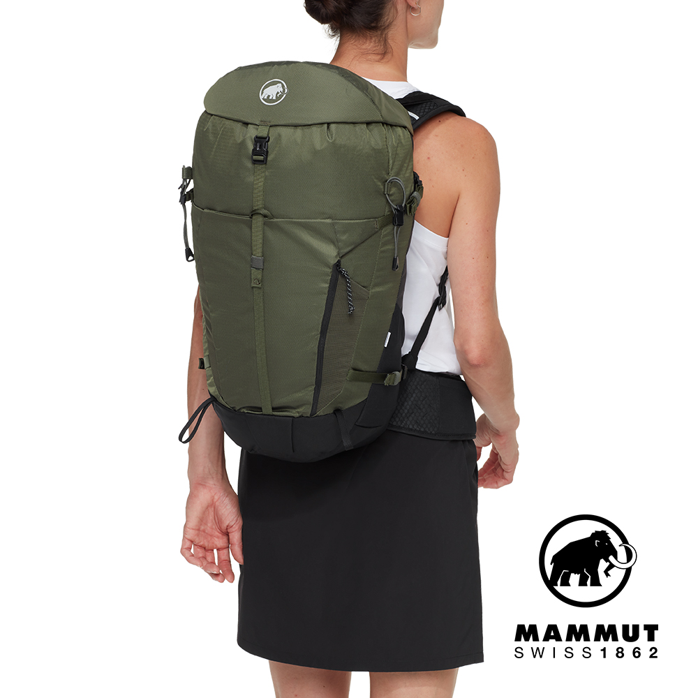 【Mammut 長毛象】Lithium 25 W 25L 多功能健行後揹包 女款 深沼澤綠/黑 #2530-00730