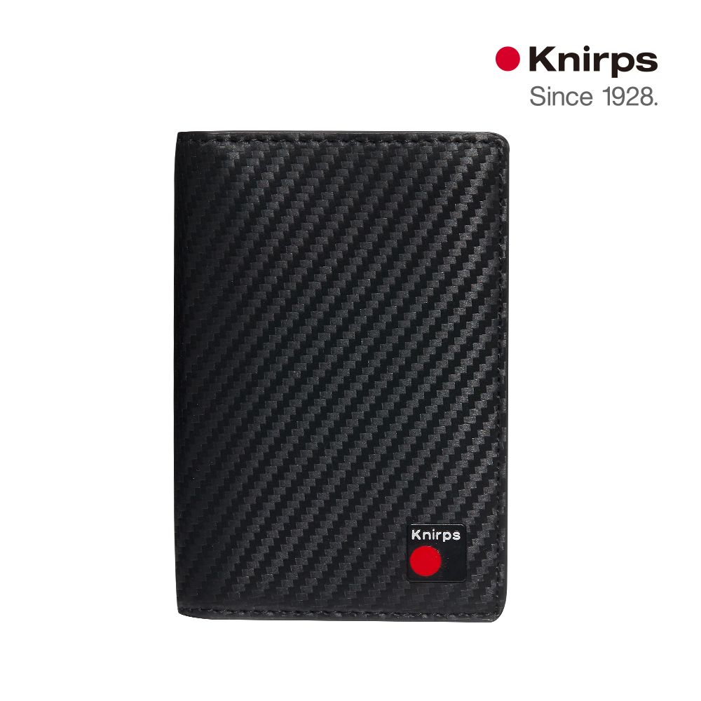 Knirps 德國紅點 RFID豪華名片夾- 碳纖維紋