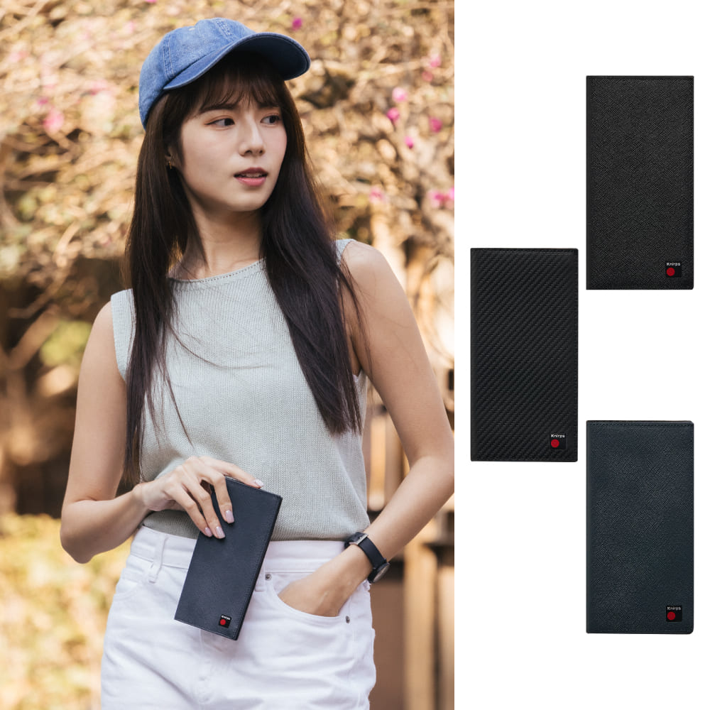 Knirps 德國紅點T.Series RFID 6卡鈔票長夾(多款任選)