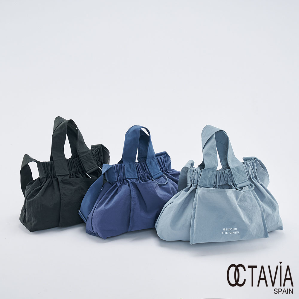 OCTAVIA 8 - 無感良品 迷你輕量防水牛津布手提肩斜三用束口隨身小包