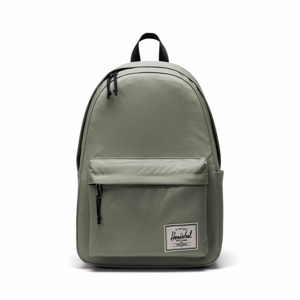 【Herschel】Classic™ XL 後背包 16吋筆電 拉鍊 大容量 經典簡約 學生書包 30L - 青瓷綠