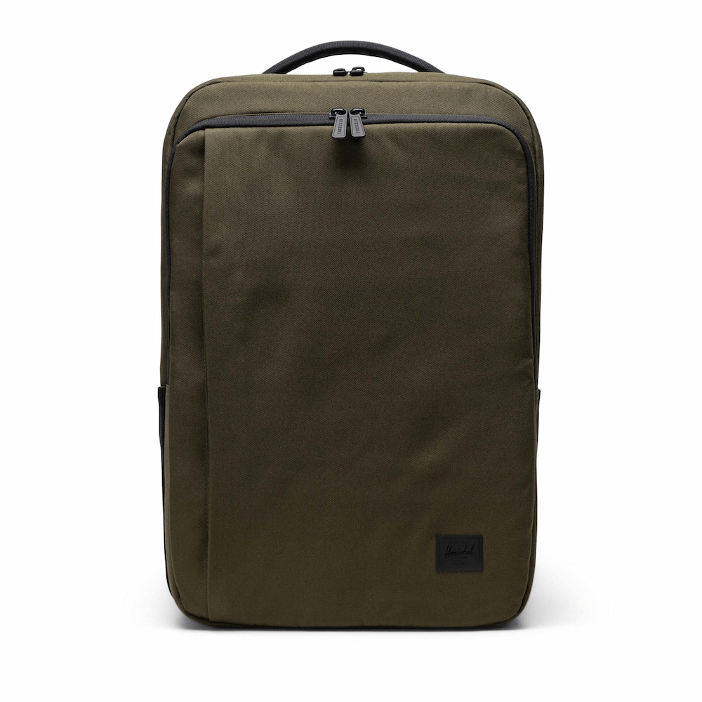 【Herschel】Kaslo Backpack Tech後背包 16吋筆電 商務包 多收納夾層 30L - 軍綠