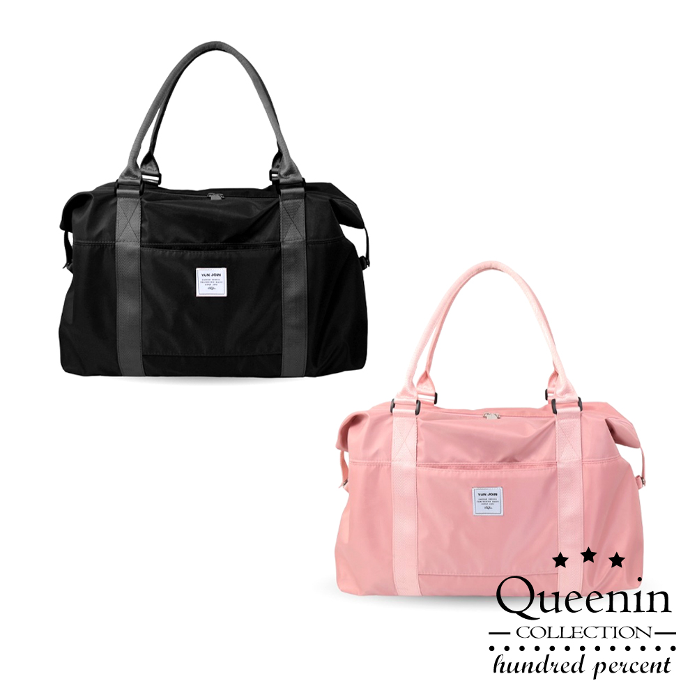 DF Queenin - Y. J.Smoko 時尚休閒旅行袋/超大容量運動健身包 - 多色可選