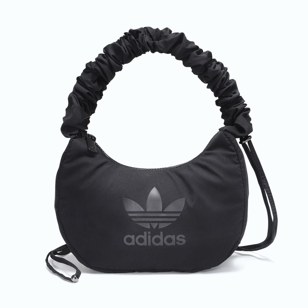 【ADIDAS】SHLDR BAG S 女款 黑色 肩揹包 腋下包-JP0144
