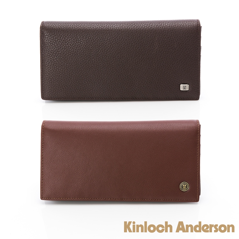 【Kinloch Anderson】George 單窗翻蓋式長夾-多款任選