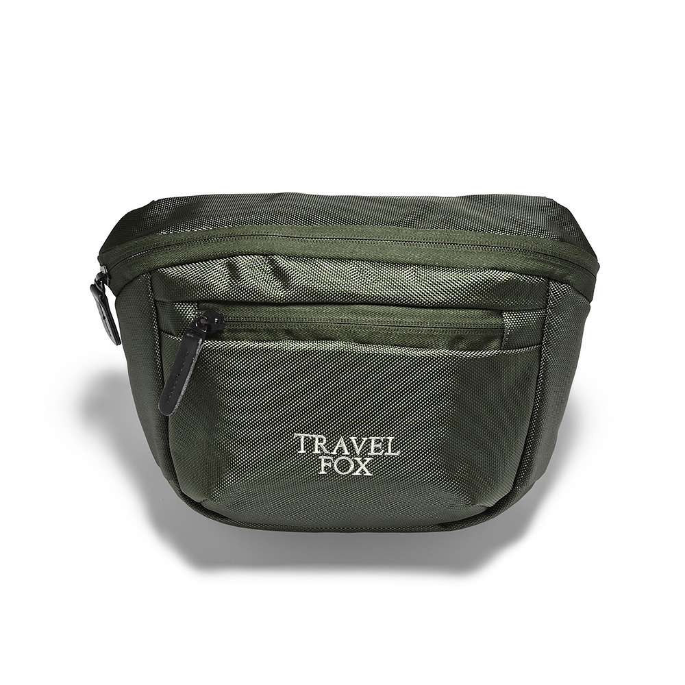 TRAVEL FOX 旅狐 悠遊山嵐輕量防潑水側背包 (TB805-17)綠色
