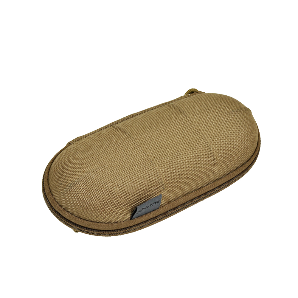 美國HAZARD 4 Sunglasses Multi-mount case 可掛式硬殼眼鏡收納盒-狼棕色(公司貨) ACS-MPOD-CYT