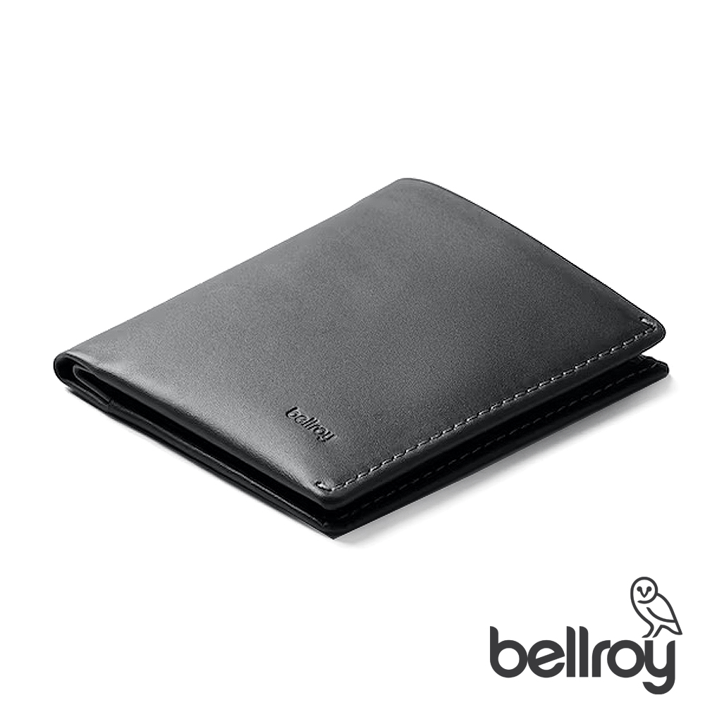 Bellroy Note Sleeve 系列真皮直式零錢短夾 - 木炭灰