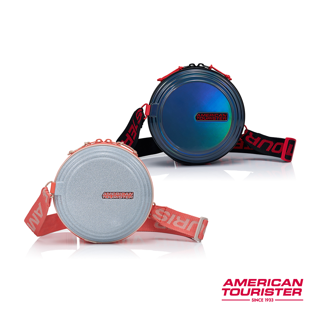 AMERICAN TOURISTER美國旅行者 ROLLIO U PC硬殼抑菌迷你隨身包/斜揹包