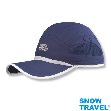 【SNOW TRAVEL】抗UV透氣快乾棒球帽(進口HIGH-IQ抗 UV40布料)AH-14(2件組)