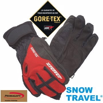 【SNOW TRAVEL】德國頂級GORE-TEX防水防寒專業手套 /紅/AR-62