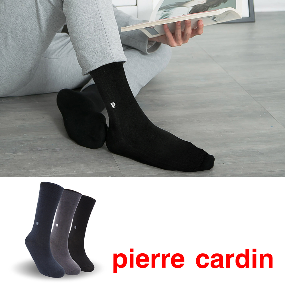 pierre cardin 超彈力絲光紳士襪