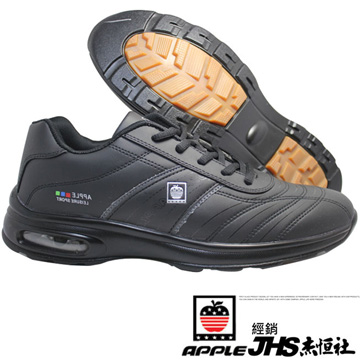 【JHS杰恆社】USA APPLE美國蘋果款8740黑色正品男士運動鞋滑板鞋旅遊鞋氣墊鞋休閒鞋登山鞋