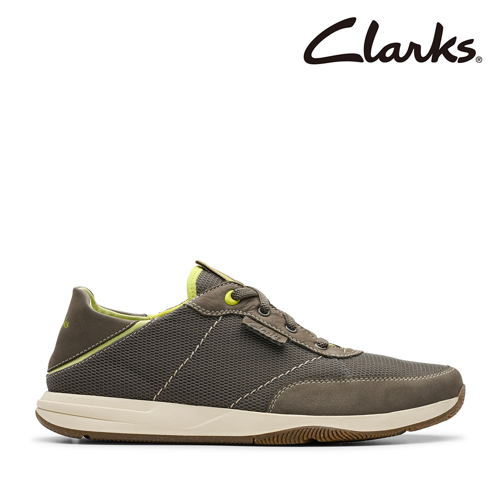 【Clarks】男款Sailview Sport 異材質拼接休閒鞋CLM82004C