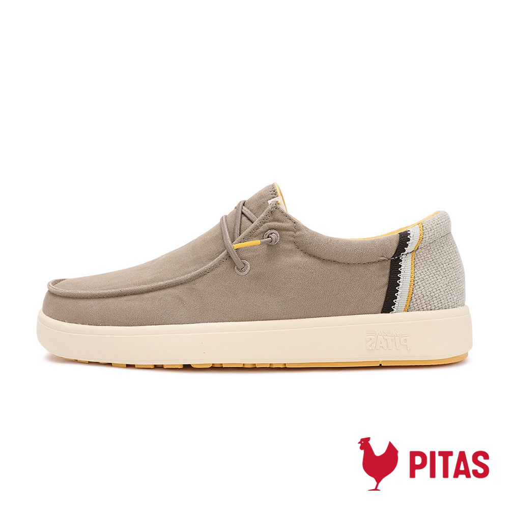 【Walk In Pitas】男鞋 COAST CANA 時尚斜紋懶人鞋(PI2542-025 麥麩棕)