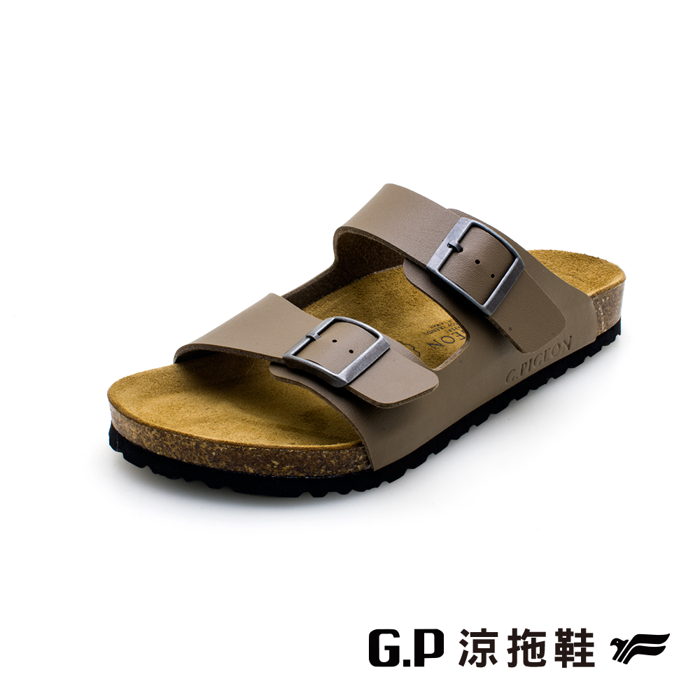 【G.P 女款典雅柏肯拖鞋】W721-30 咖啡色(SIZE:35-39)