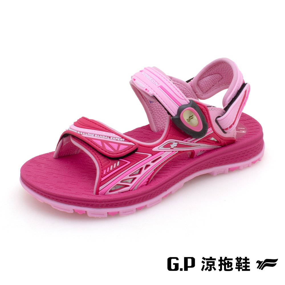 【G.P 】NewType 兒童涼拖鞋 G1627B-45 桃紅色 (SIZE:32-36 共二色)