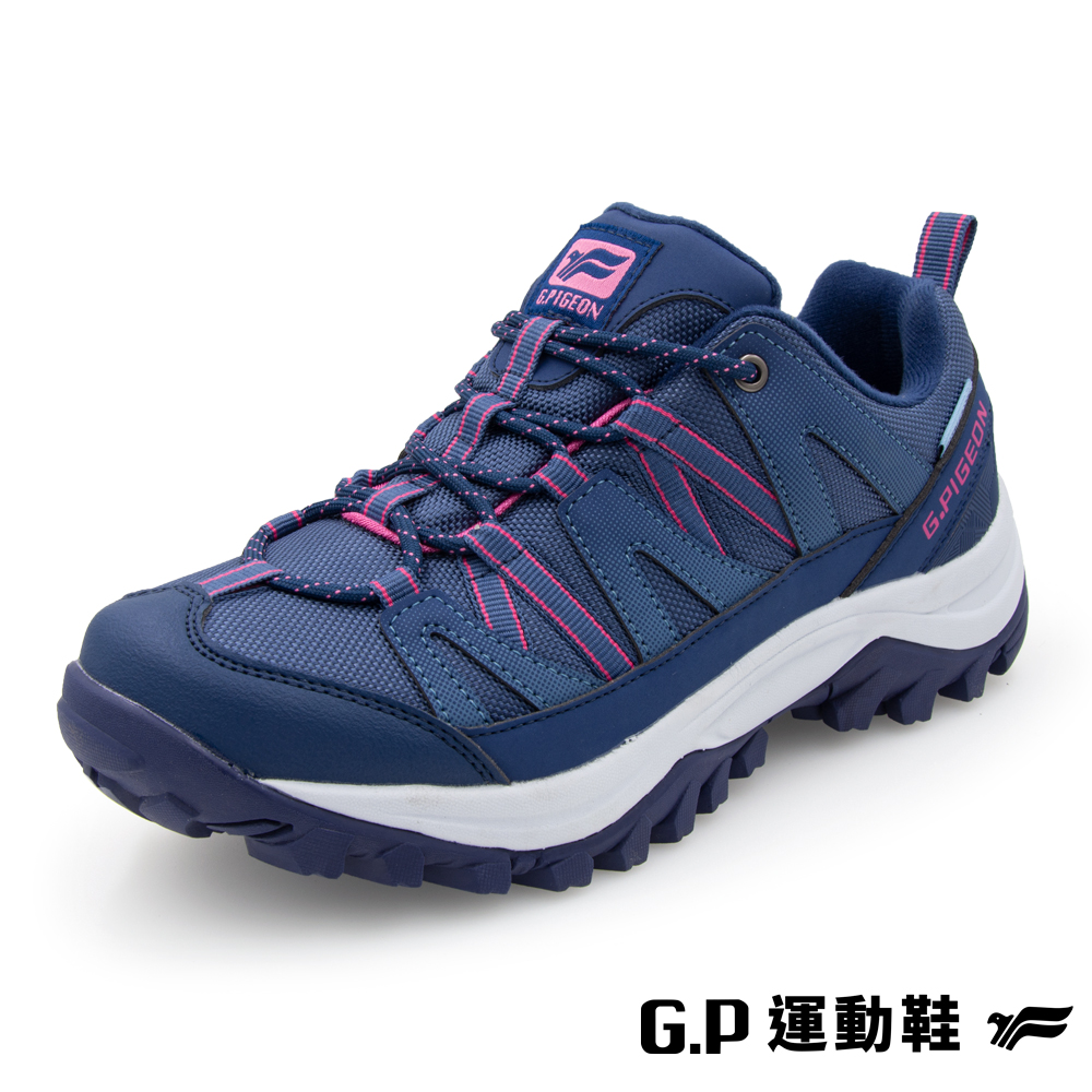G.P女款低筒防水登山休閒鞋(P8875W-20)藍色(SIZE:36-40)