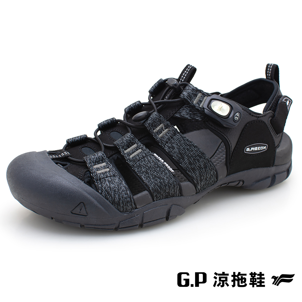 【G.P 男款戶外越野護趾鞋】G2393M-10 黑色 (SIZE:39-44 共二色)