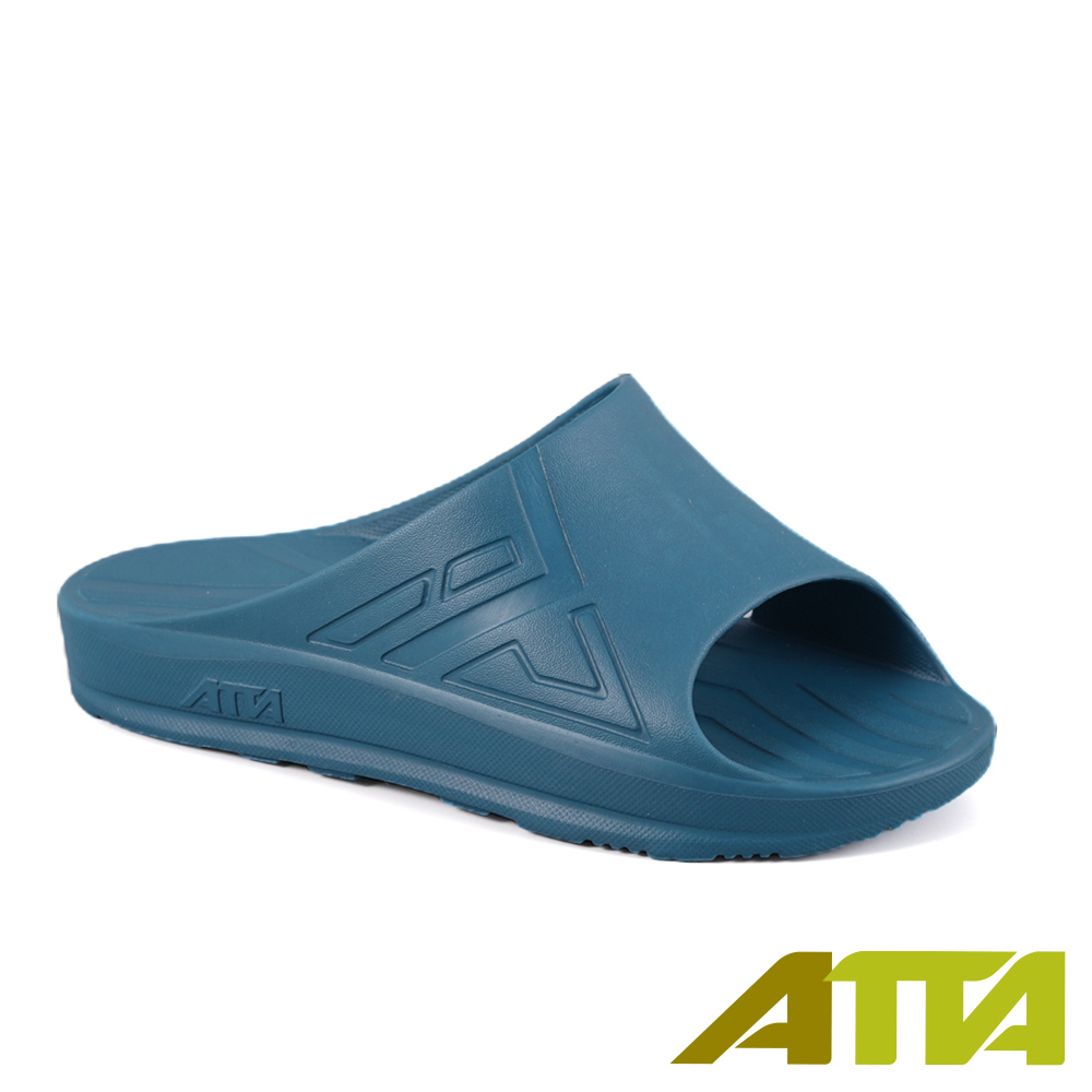 ATTA40厚均壓散步拖鞋-太平洋藍