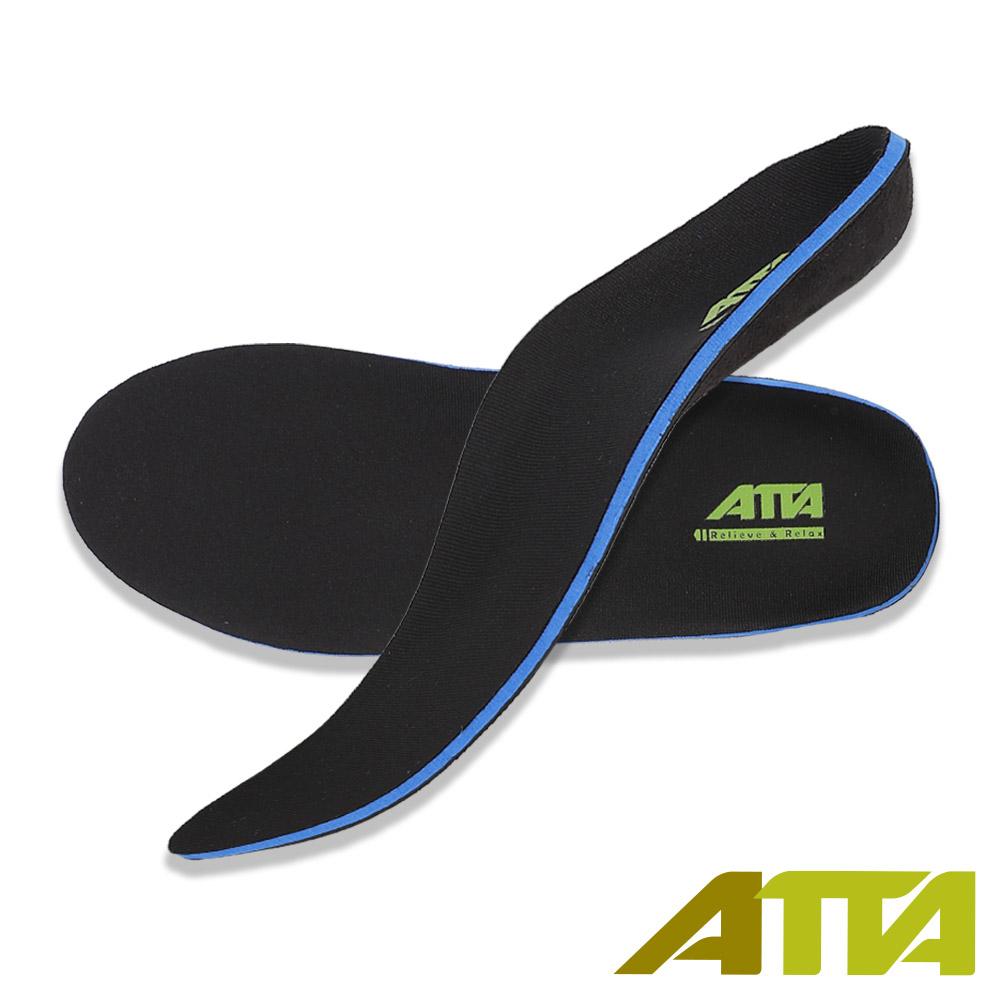 ATTA 多功能穩定支撐足弓鞋墊-黑色