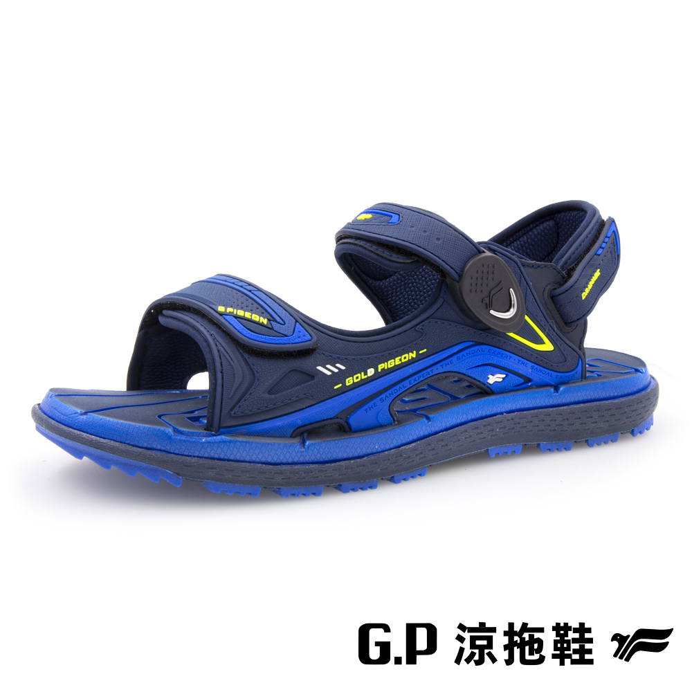 【G.P】男款經典休閒舒適磁扣兩用涼拖鞋 G5788M-26 藍綠色 (SIZE:39-44 共二色)